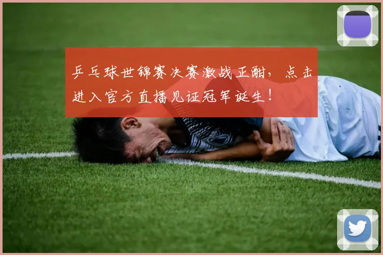 乒乓球世锦赛决赛激战正酣，点击进入官方直播见证冠军诞生！